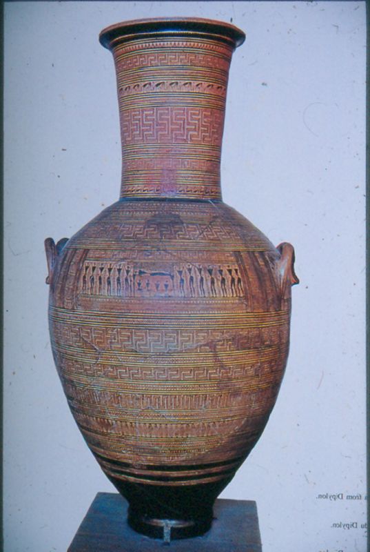 Dipylon, amphora, kr.e.750